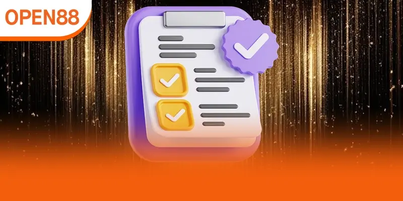 Điều kiện đăng ký Open88 rõ ràng giúp đảm bảo minh bạch cho người chơi